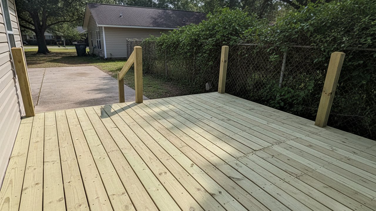 Screened-In Porch & Deck Combos completed by Paradise Deck Solutions in Moss Point, MS