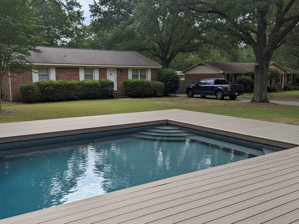 Deck Railing Installation & Repair completed by Paradise Deck Solutions in Ocean Springs, MS