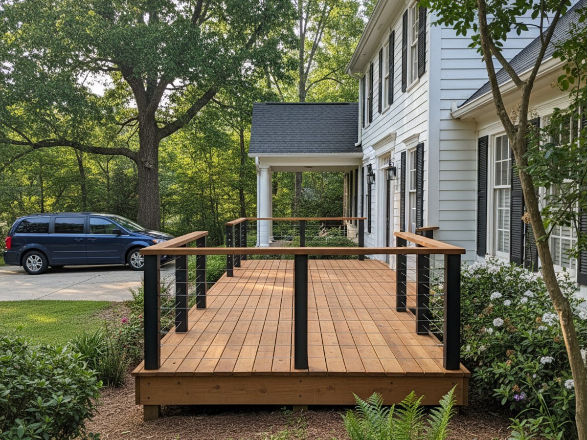 Deck Staining & Sealing completed by Paradise Deck Solutions in Vancleave, MS